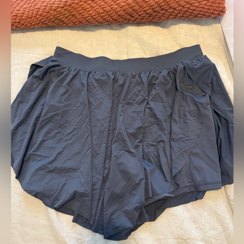 BuffBunny Charcoal Athletic Skort